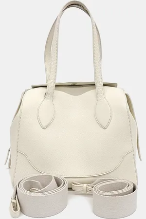 Loro Piana Leather Sesia Happy Day Medium Bag