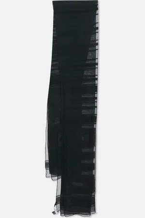 Givenchy Logo Patterned Silk Blend Scarf