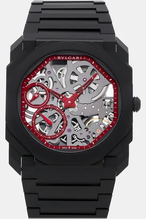 Bvlgari Skeleton Ceramic Octo Finissimo Manual Winding Men