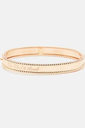 Van cleef Perlee Signature 18K Rose Bracelet M