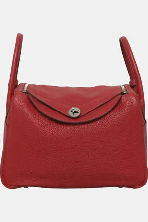 Hermès Clemence Leather Lindy 30 Bag