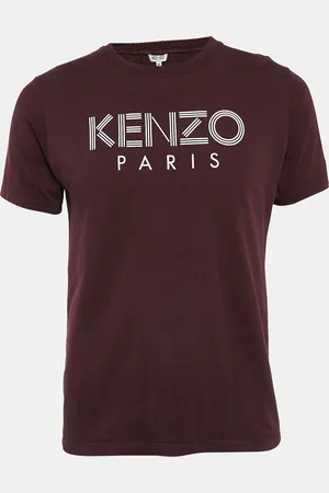 Kenzo Logo Print Cotton Crew Neck T-Shirt M