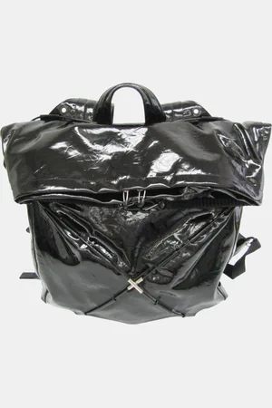 Bottega Veneta Leather, Nylon Tent Truck Backpack