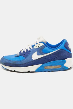 Nike Fabric and Suede Air force Lace Up Sneakers Size 47