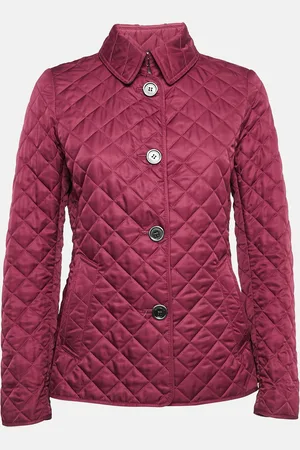 Burberry Gabardine Quilted Jacket S