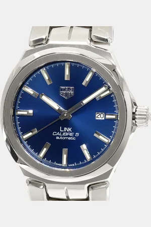Tag Heuer Stainless Steel Link Calibre 5 WBC2112 Automatic Men