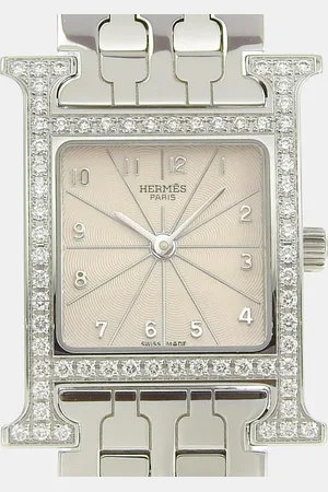 Hermès Stainless Steel Heure H HH1.230 Quartz Women
