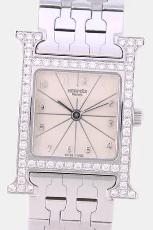Hermès Stainless Steel Heure H HH1.230 Quartz Women