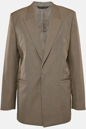 Givenchy Houndstooth Single Breasted Blazer S