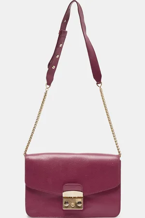 Furla Leather Metropolis Shoulder Bag