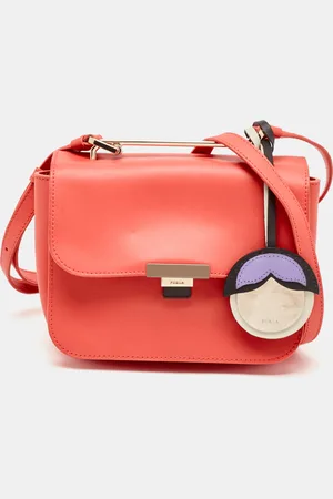 Furla Leather Elisir Crossbody Bag