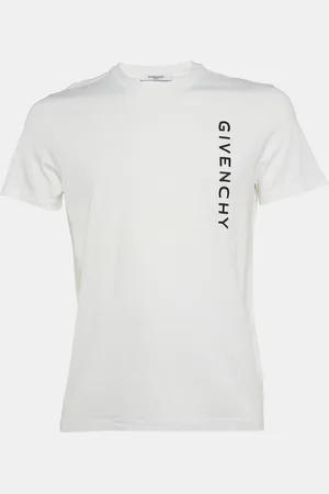 Givenchy Logo Embroidery Cotton Crewneck T-Shirt S