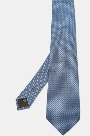 Céline Vintage Print Silk Tie