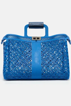 Fendi Zucca Rubber Forty8 Basket Tote