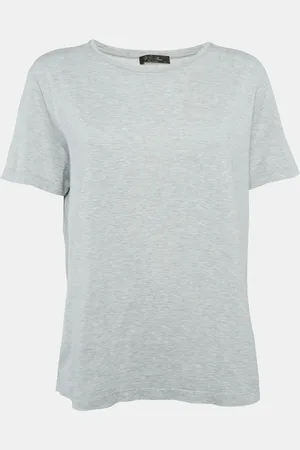Loro Piana Cotton Round Neck T-Shirt M