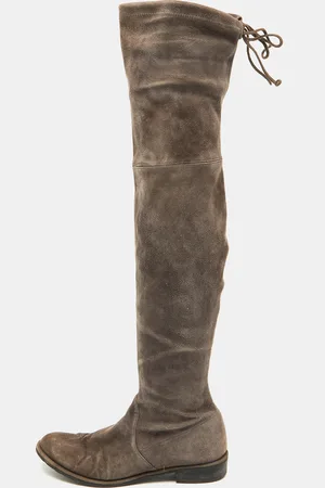 Stuart Weitzman Suede Over The Knee Boots Size 37