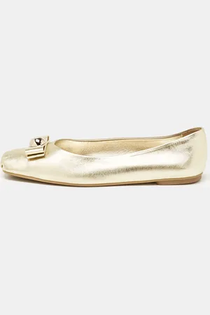 Salvatore Ferragamo Leather Ballet Flats Size 40.5