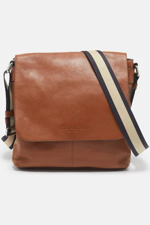 Coach Leather Metropolitan Map Messenger Bag