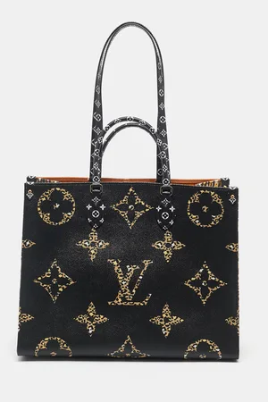 LOUIS VUITTON Jungle Giant Monogram Canvas OnTheGo GM Bag