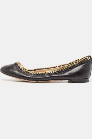 Giuseppe Zanotti Leather Ballet Flats Size 36
