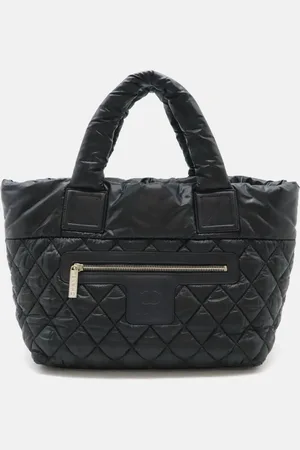 CHANEL Nylon Coco Cocoon Small Tote Bag