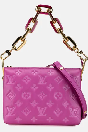 LOUIS VUITTON Leather Coussin BB Handbag