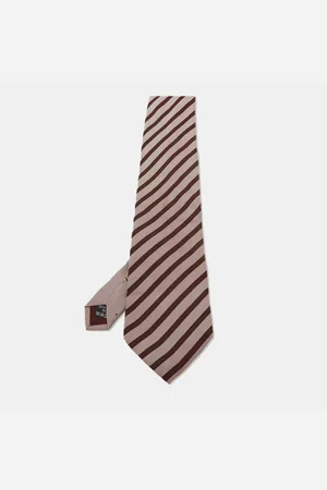 VERSACE Vintage Printed Silk Traditional Tie