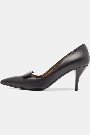 Lanvin Leather Pointed Toe Pumps Size 39