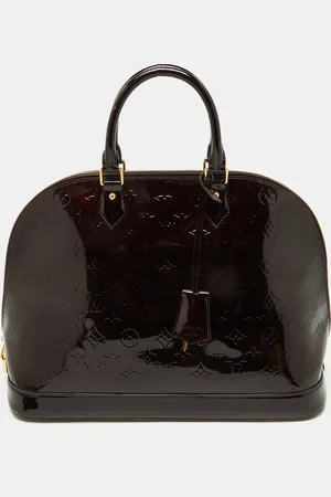LOUIS VUITTON Amarante Monogram Vernis Alma GM Bag