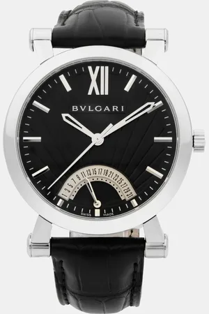 Bvlgari Stainless Steel Sotirio Retrograde SB42SDR Automatic Men
