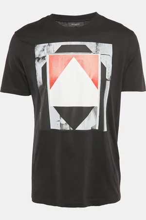 Givenchy Printed Cotton Crew Neck T-Shirt L