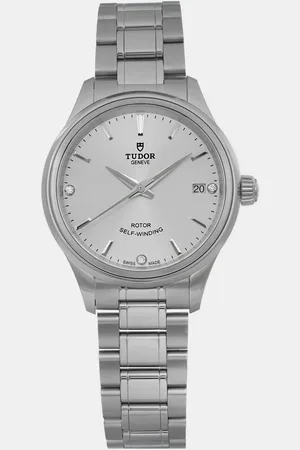 TUDOR Black Diamond Stainless Steel Style Automatic Women