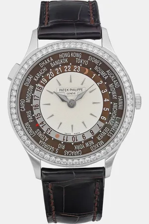 PATEK PHILIPPE Opaline 18K Gold World Time Automatic Women