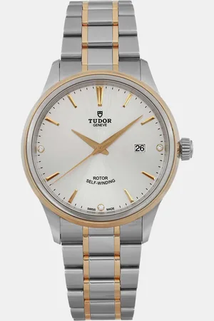 TUDOR 18K Yellow Gold Stainless Steel Style 12703-0005 Automatic Men