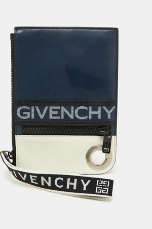 Givenchy /White Leather Sac Bandouillere Fin Crossbody Bag