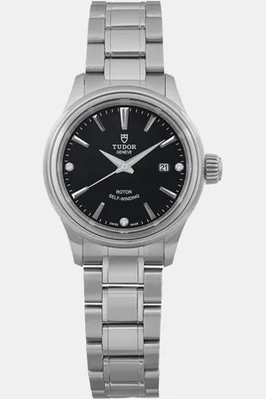 TUDOR Diamond Stainless Steel Style 12100-0004 Automatic Women