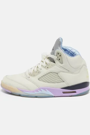 Nike Jordan Leather Jordan 5 Retro DJ Khaled We The Best Sail Sneakers Size 45
