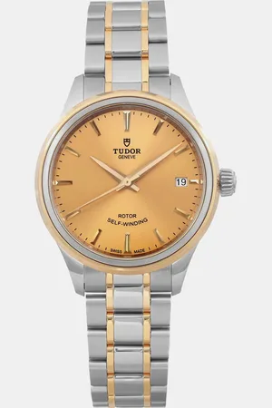 TUDOR Gold 18k Gold Steel Style 12303-0001 Automatic Women