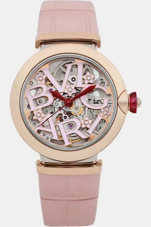 Bvlgari 18k Rose Gold Lucea LUP33SG Quartz Women