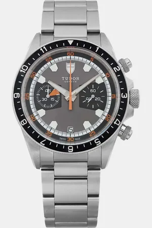 TUDOR Black Stainess Steel Heritage 70330N Automatic 42mm Automatic Men