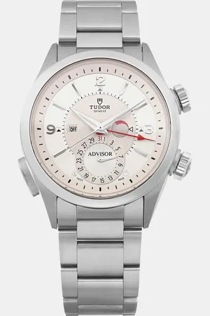 TUDOR White Stainless Steel Heritage Advisor 79620T-95740 Automatic Men