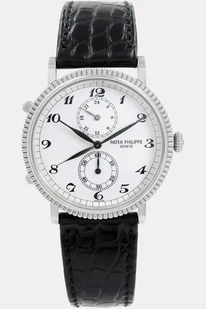PATEK PHILIPPE 18K Gold Travel Time 5034G Manual winding Men