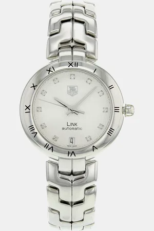 Tag Heuer Diamonds Stainless Steel Link WAT2311.BA0956 Automatic Women