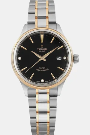 TUDOR 18k Yellow Gold Steel Style 12103 Automatic Women