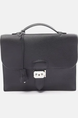 Hermès Leather Sac a Depeche 27 Business Bag