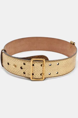 Alexander McQueen Leather Waist Belt 75CM