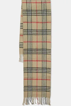 Burberry Vintage Check Lambwool Scarf