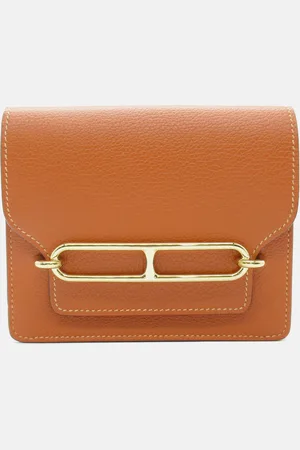 Hermès Leather Slim Short Wallet