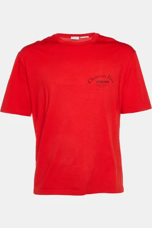Dior Logo Print Cotton Limited Edition Crew Neck T-Shirt L