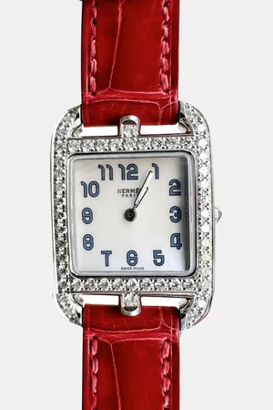 Hermès Steel Large Diamond CAPE COD W043610WW00 Women